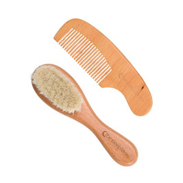 Wooden Baby Brush & Comb Set