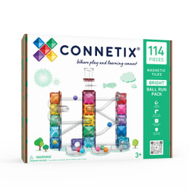 Connetix Ball Run Bright Pack - 114 piece
