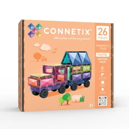 Connetix Pastel Motion Pack - 26 Piece