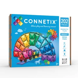 Connetix Bright Mega Pack - 202 Piece