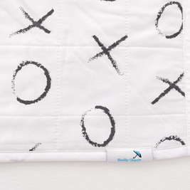 Brolly Sheet Waterproof Cot Pad with Wings