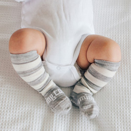Lamington Baby Knee-High Merino Socks - Newborn Core Range