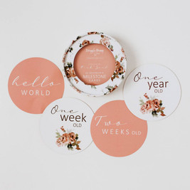 Snuggle Hunny Reversible Milestone Cards