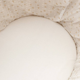 Nestling Moses Basket Muslin Fitted Sheet - 73 x 34cm