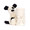 Jellycat Bashful Black & Cream Puppy Soother