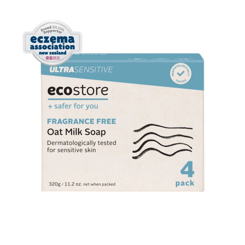 Ecostore Ultra Sensitive Oat Milk Soap 4pk