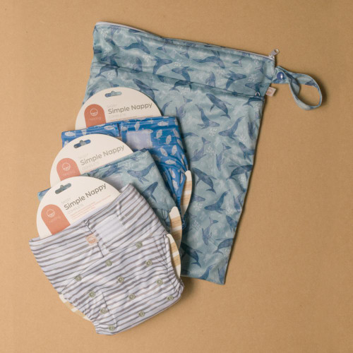 Nestling Nappy Trial Pack - Simple Velcro 3pk