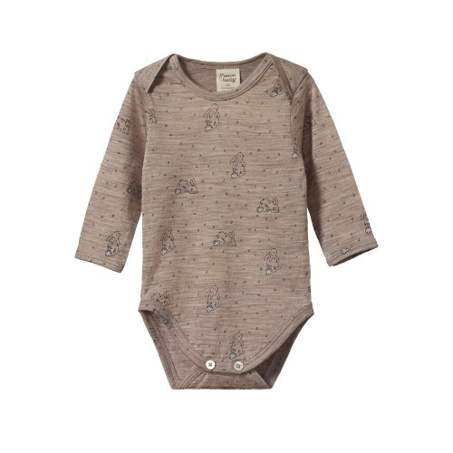 Nature Baby Merino Long Sleeve Bodysuit