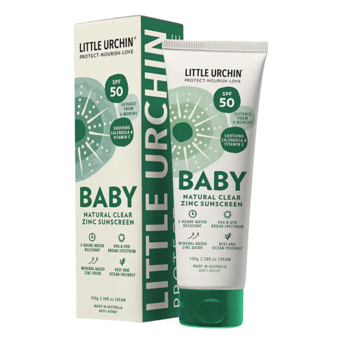 Little Urchin BABY Natural Clear Sunscreen SPF50