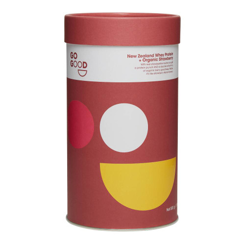 Go Good Whey Protein Powder + Organic Strawberry