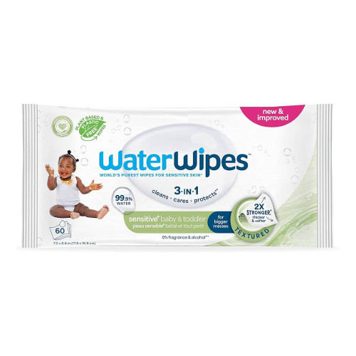 WaterWipes Toddler & Baby Textured Sensitive Wipes