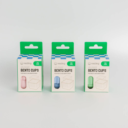 Nestling Silicone Bento Cups 2pk