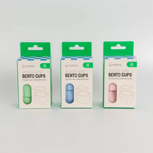 Nestling Silicone Jumbo Cups 2pk
