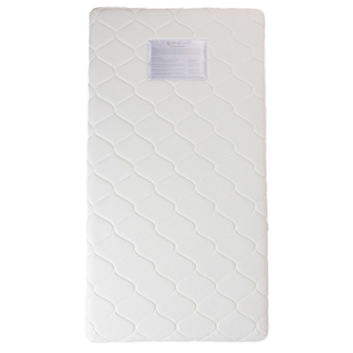 Innerspring Cot Mattress with Removable Cover 130 x 69cm