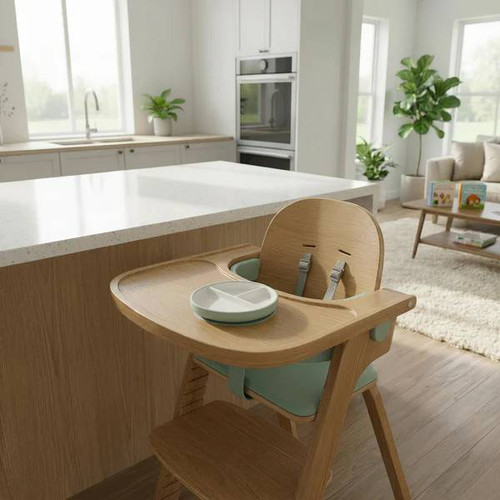 Litill Lapsi Ceramic Divided Plate with Suction Base