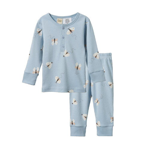 Nature Baby Long Sleeve Rib Pyjamas