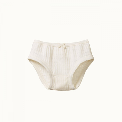 Nature Baby Organic Cotton Pointelle Girls Underwear