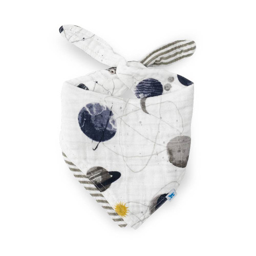 Little Unicorn - Reversible Muslin Bandana Bib - Clearance