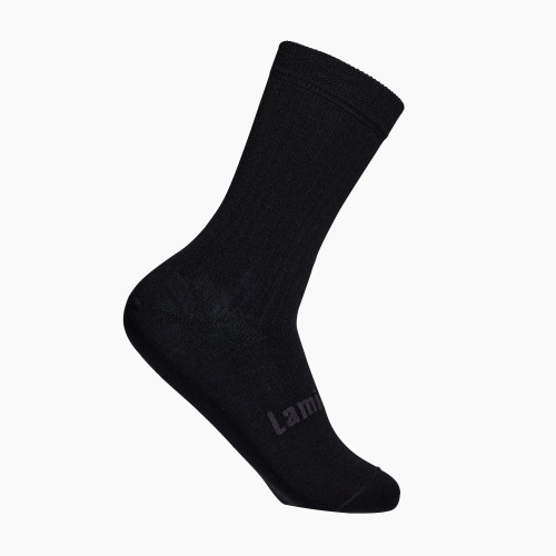 Lamington Mens Crew Merino Socks - Rib