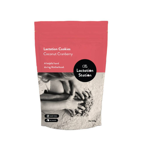 Lactation Cookies - Coconut Cranberry 300g - Dairy Free