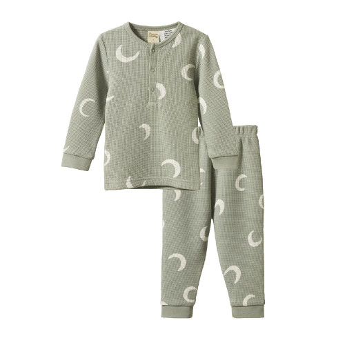 Nature Baby Waffle Long Sleeve Pyjamas