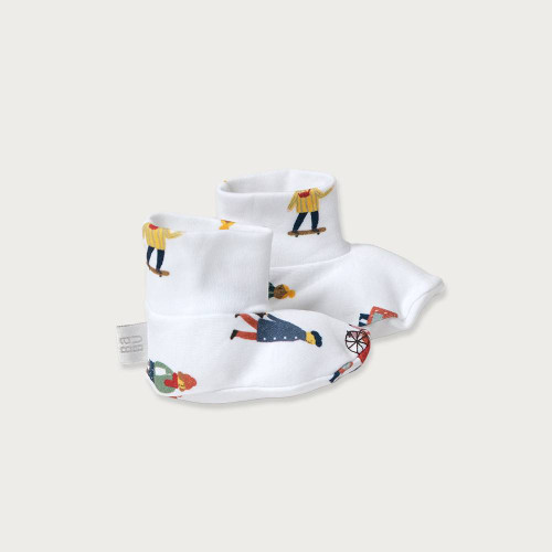 Babu Organic Cotton Booties - Clearance