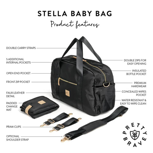 Pretty Brave Stella Baby Bag