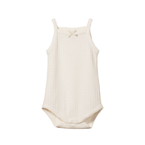 Nature Baby Pointelle Camisole Bodysuit