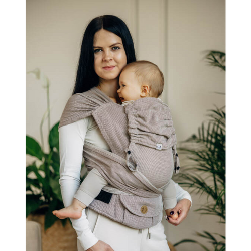 Lenny Lamb Half Buckle Herringbone