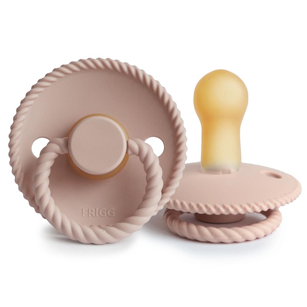 FRIGG Rope Latex Pacifier 2pk