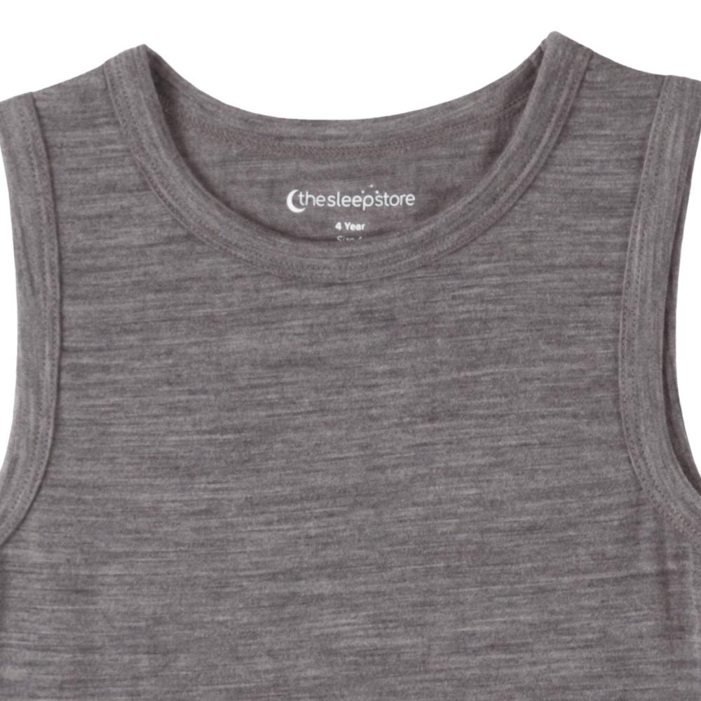 The Sleep Store All Seasons Merino/Tencel Kids Singlet