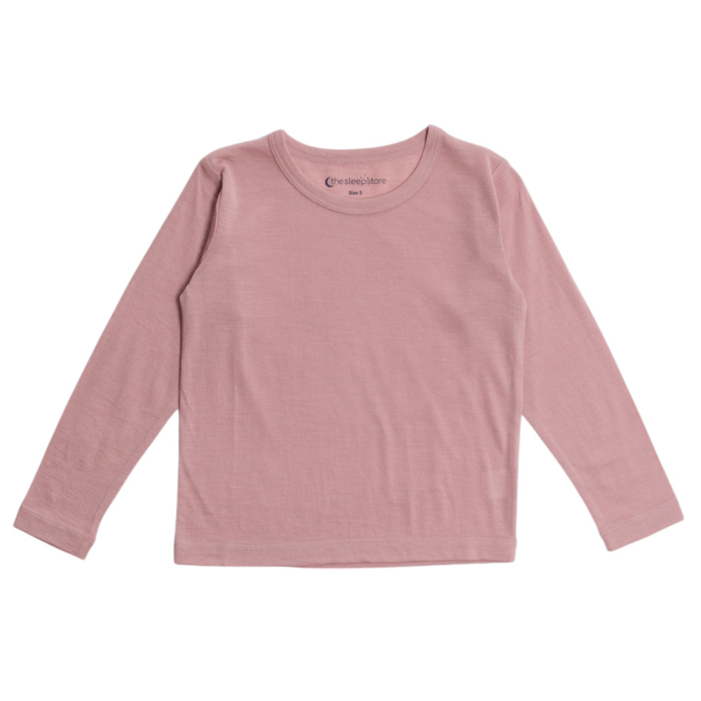 The Sleep Store All Seasons Merino/Tencel Long Sleeve Top - 1-10 years