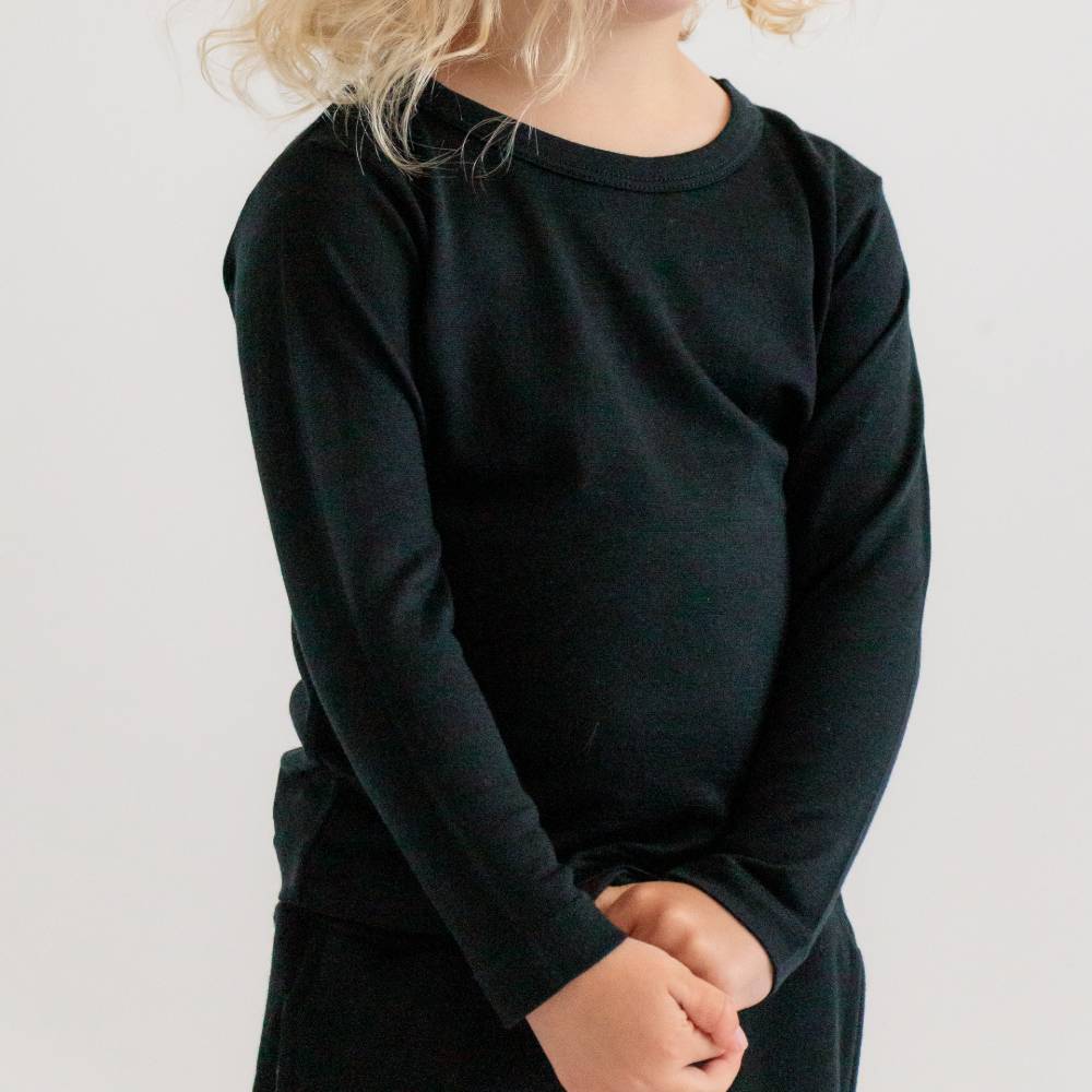 The Sleep Store All Seasons Merino/Tencel Long Sleeve Top - 1-10 years