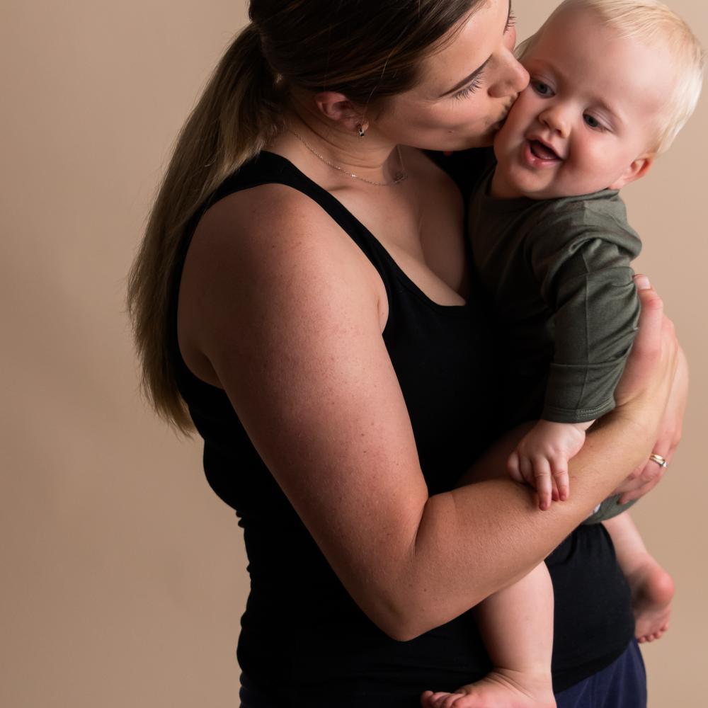 The Sleep Store All Seasons Merino/Tencel Long Sleeve Bodysuit - Newborn - 4 years