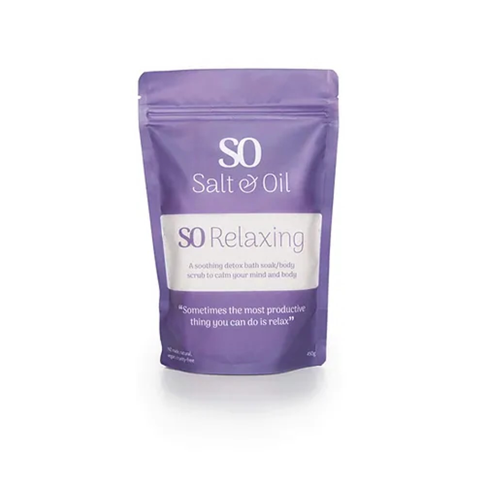 Salt & Oil - SO Relaxing Bath Soak Pouch 450g