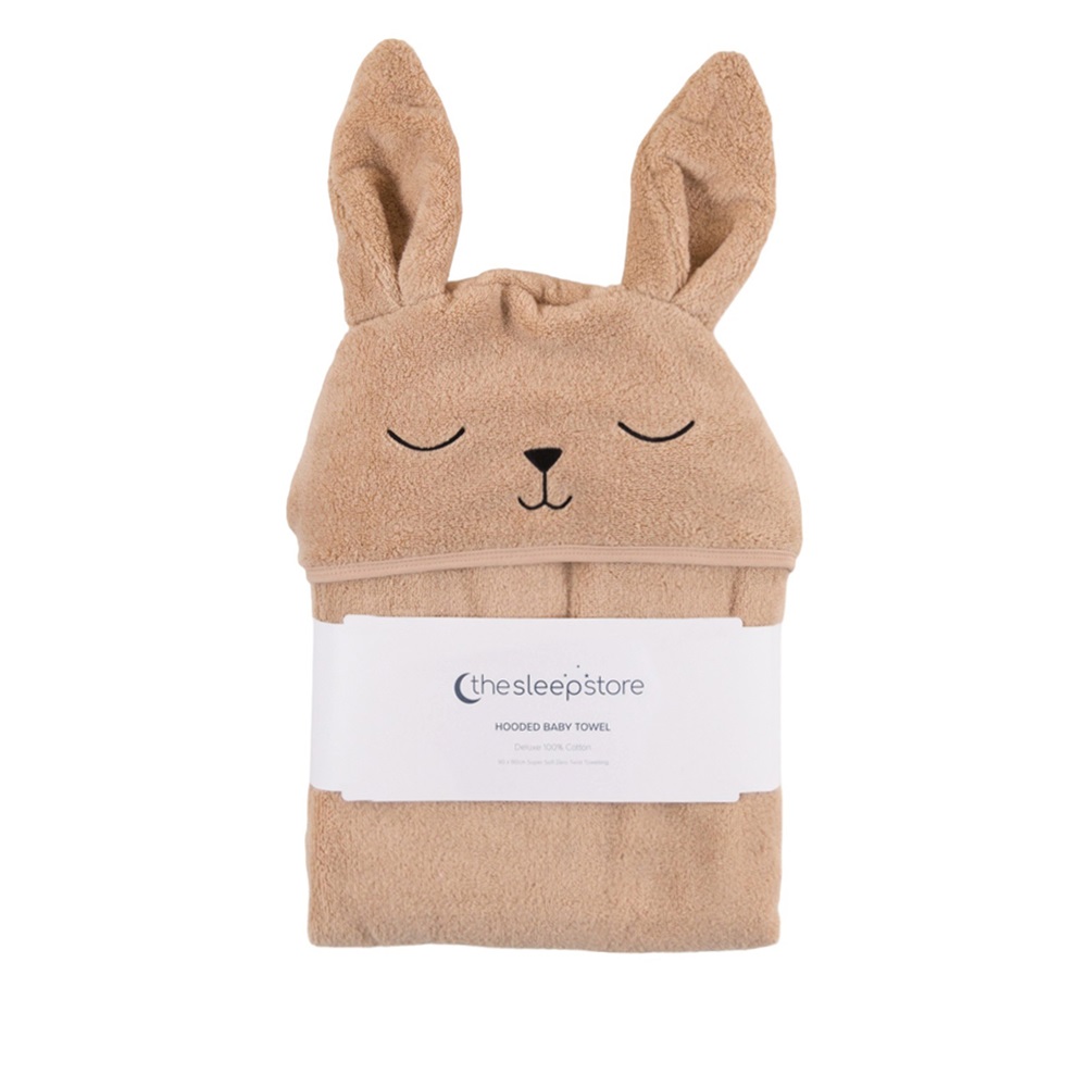 Swell Reward - The Sleep Store Hooded Toddler Towel Oat Bunny