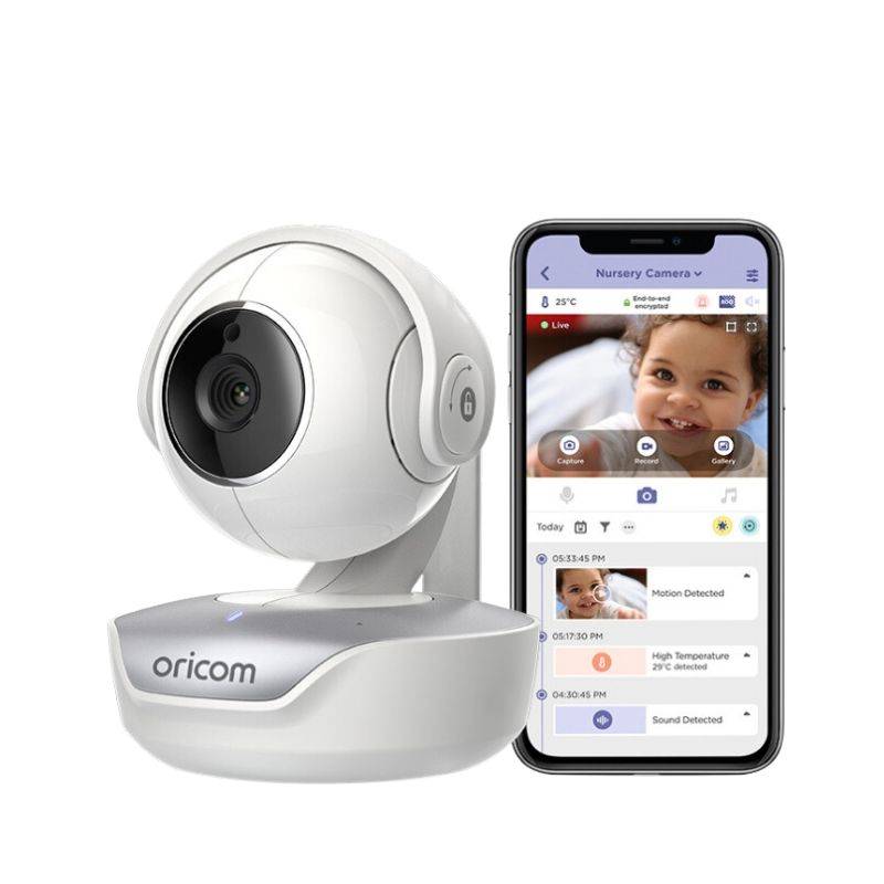 HD Smart Camera with Remote Access and Motorised Pan-Tilt