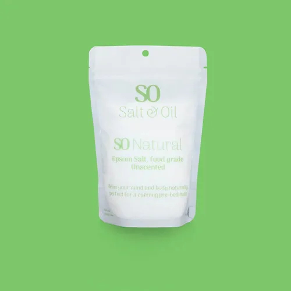 Salt & Oil - Natural Epsom Salt - Unscented 450g
