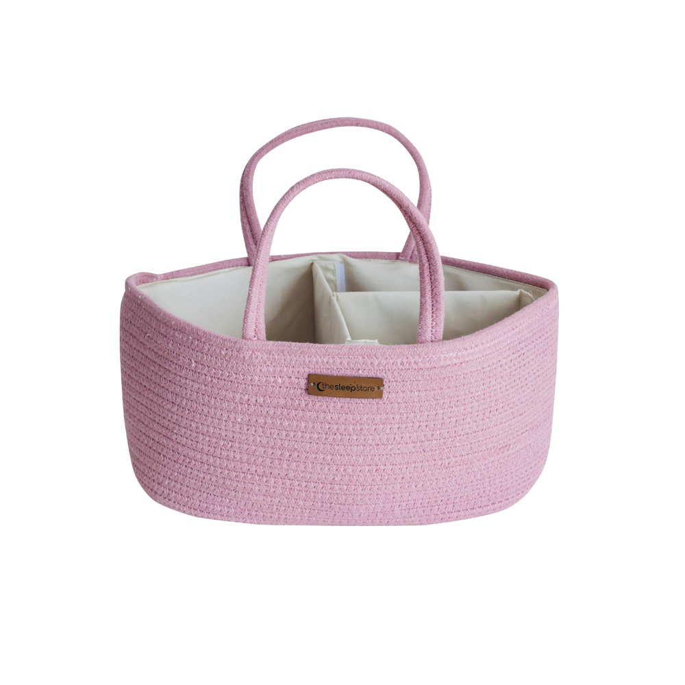 The Sleep Store Cotton Rope Nappy Caddy - Clearance