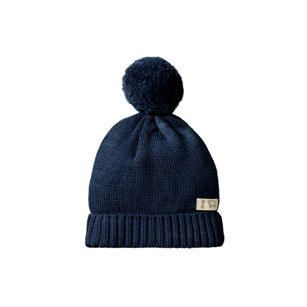 Nature Baby Alpine Pom Pom Beanie