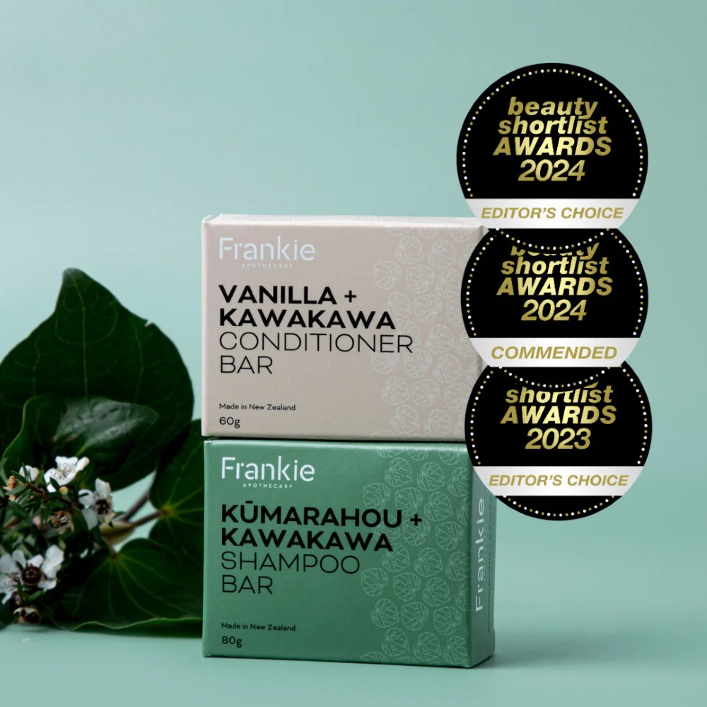 Frankie Kawakawa Haircare Bar Duos