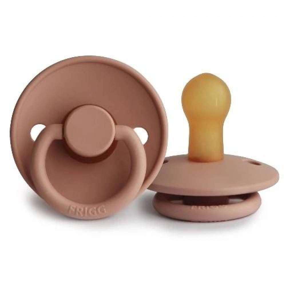 Frigg Classic Latex Pacifier 2pk