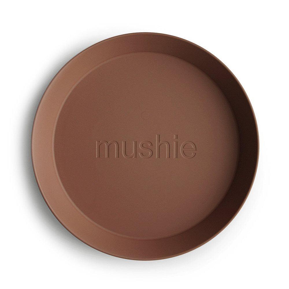 Mushie Dinnerware Round Plate 2pc