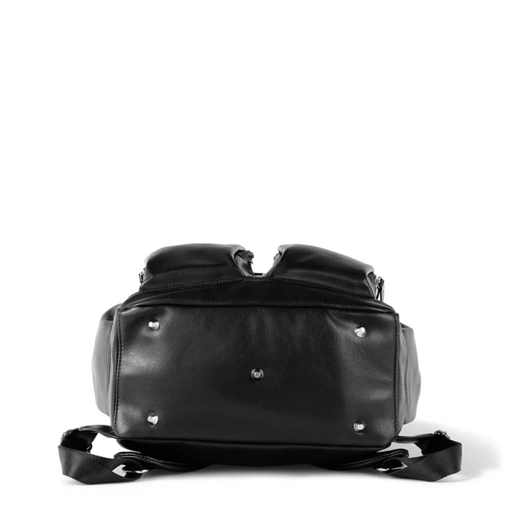 Oi Oi Vegan Leather Signature Nappy Backpack