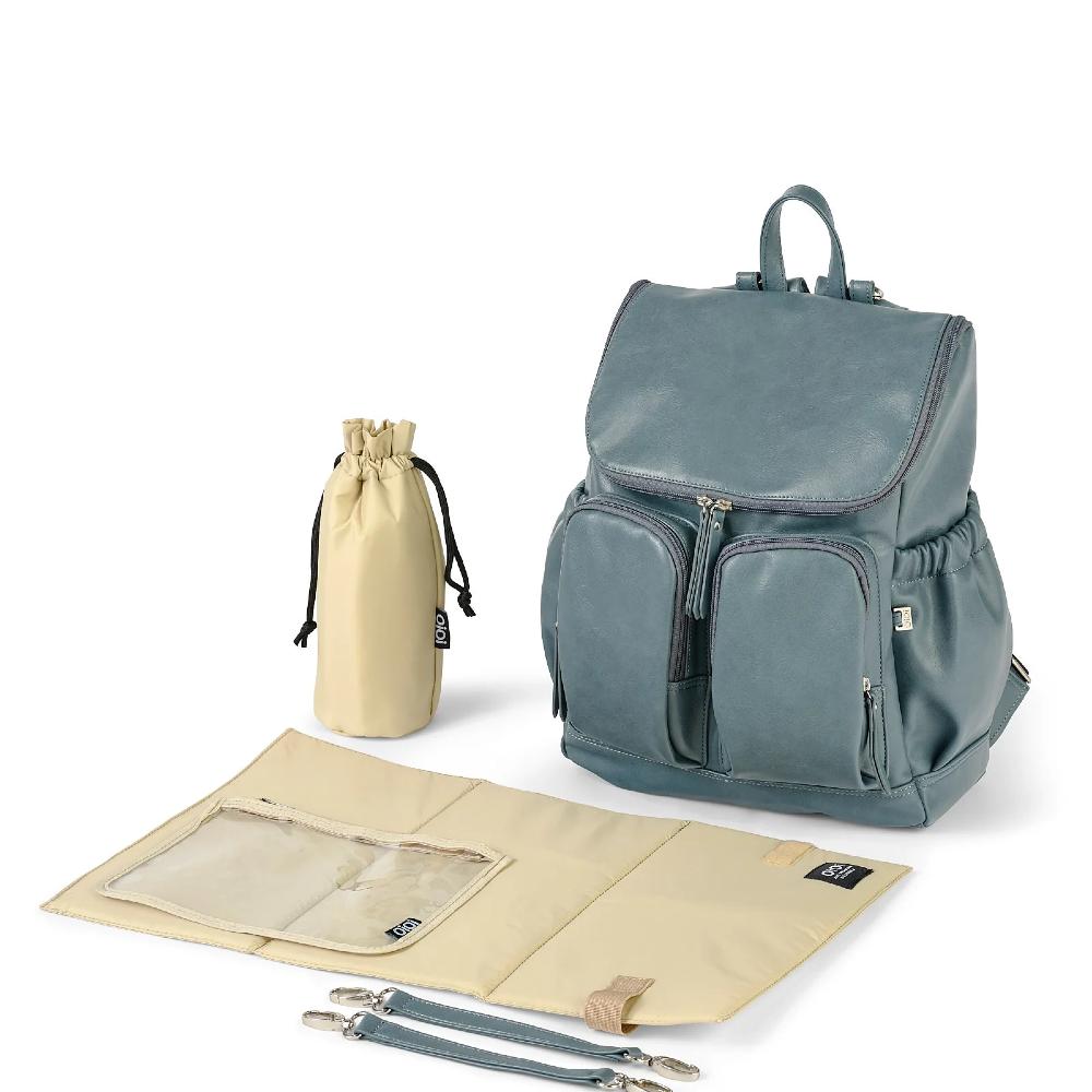 Oi Oi Vegan Leather Signature Nappy Backpack