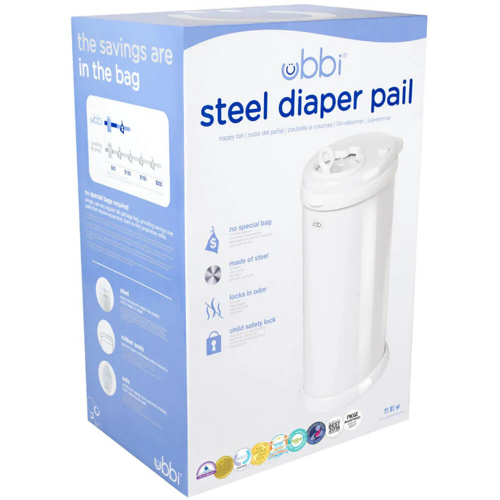 Ubbi Steel Nappy Bin