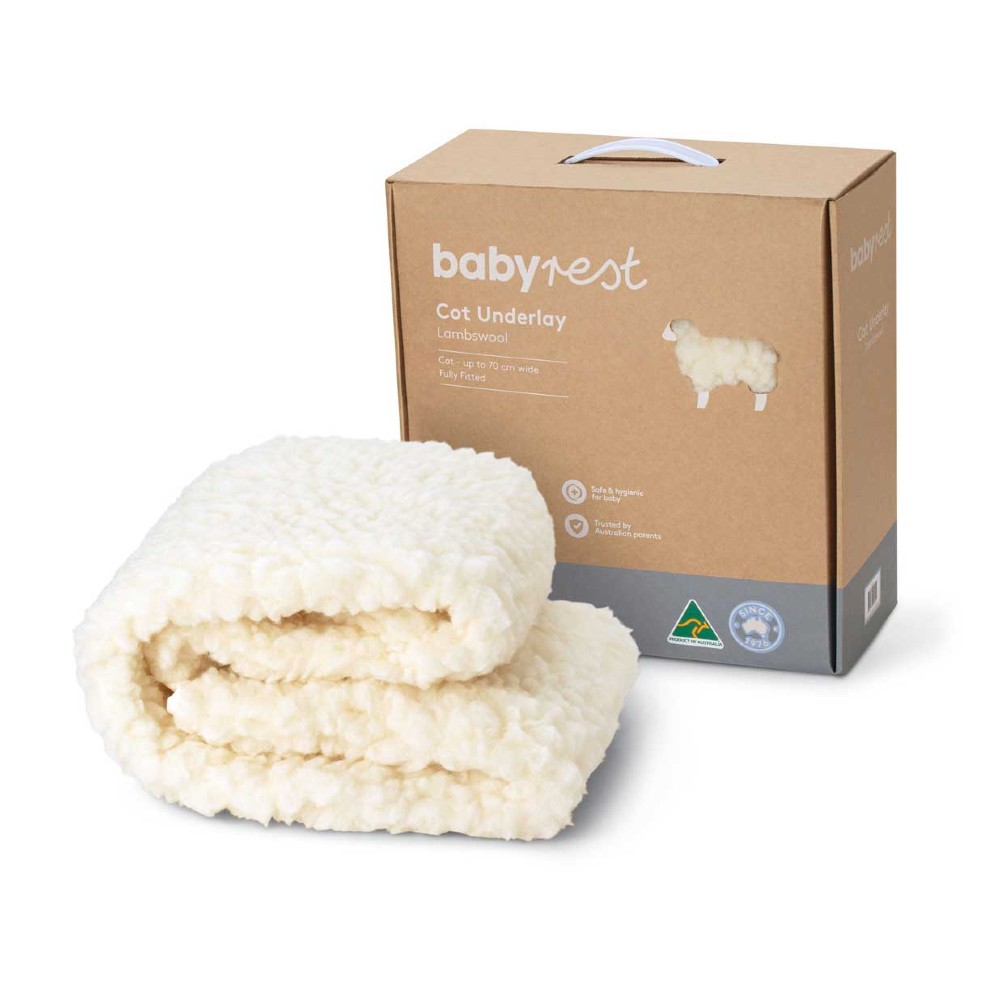 BabyRest Lambswool Underlay - Portacot