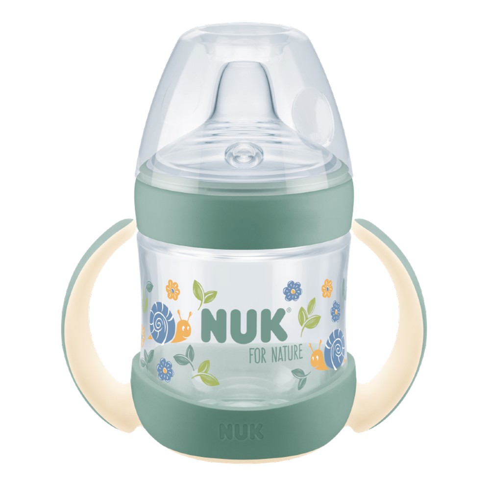 Nuk for Nature 6MTH + Learner Bottle 150ml - Clearance