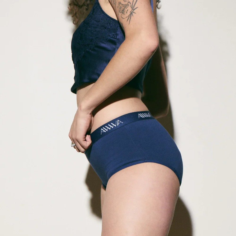 AWWA All Day Organic Cotton Full Brief (Heavy Flow)