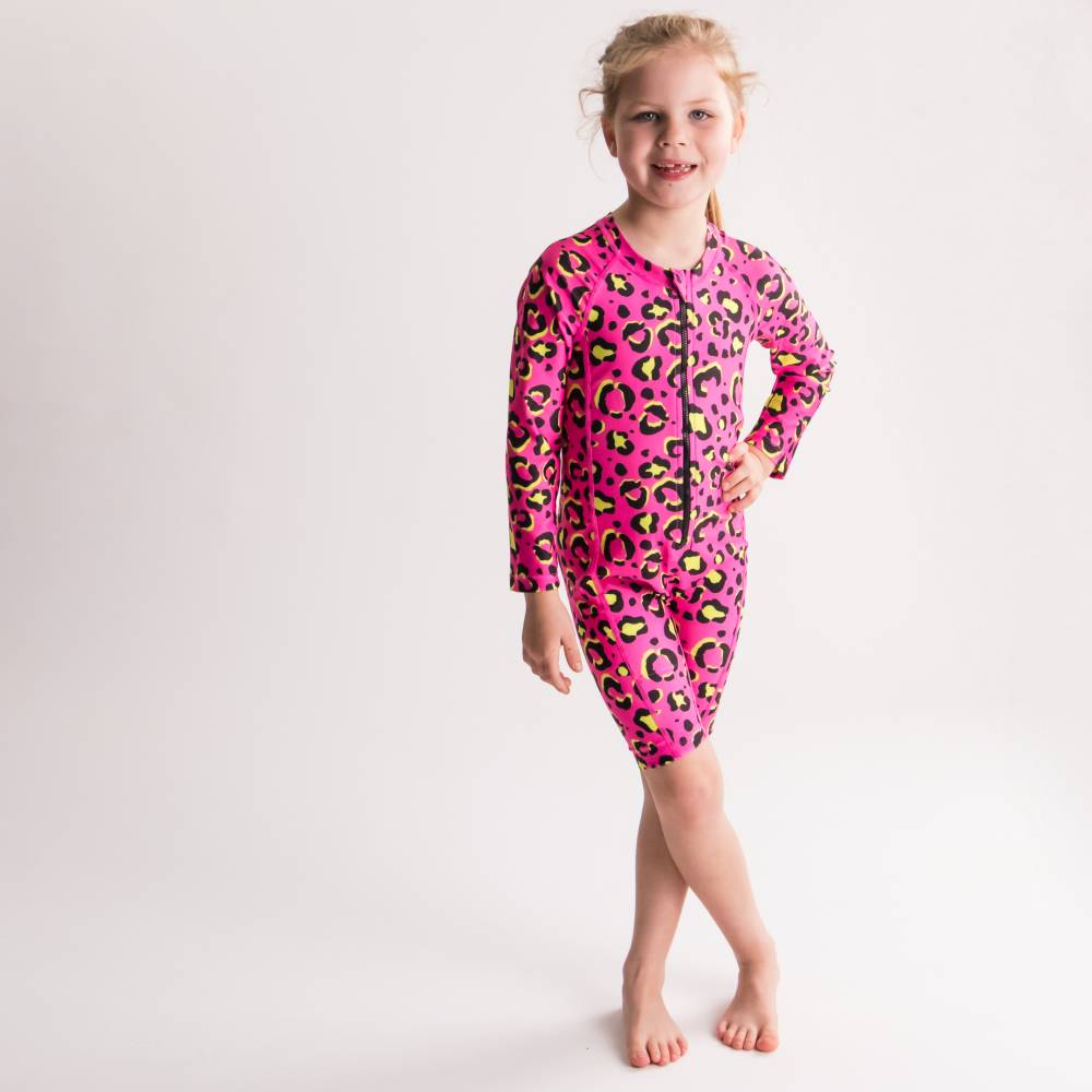 Neon by Nestling UPF50+ Shortie Swimmers - Big Kids